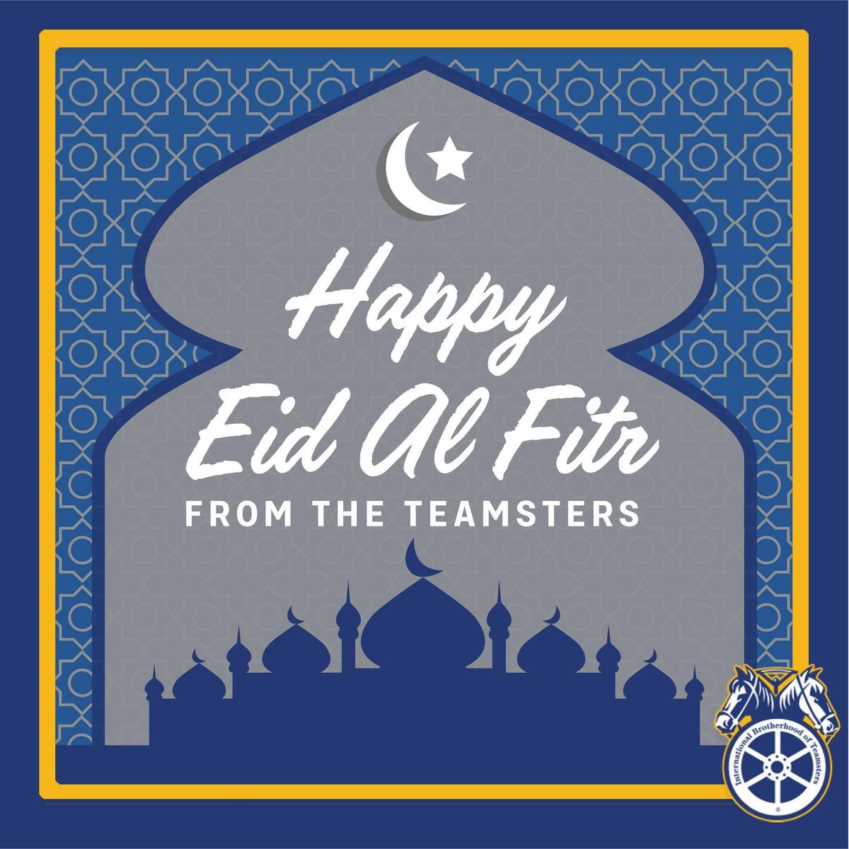 Eid Mubarak from Local 2010! We wish all our members and allies a happy and healthy night with family, friends, and good food.