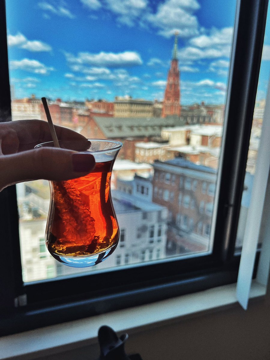 Tea with a view! ☕️