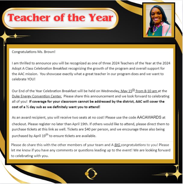 Congratulations Mrs. Lynette Brown! <a href="/GLESVikes/">GLVikes</a> ❤️❤️ <a href="/PCSDViking/">PCSDVikings</a> <a href="/ElginCard11/">elgin card</a>