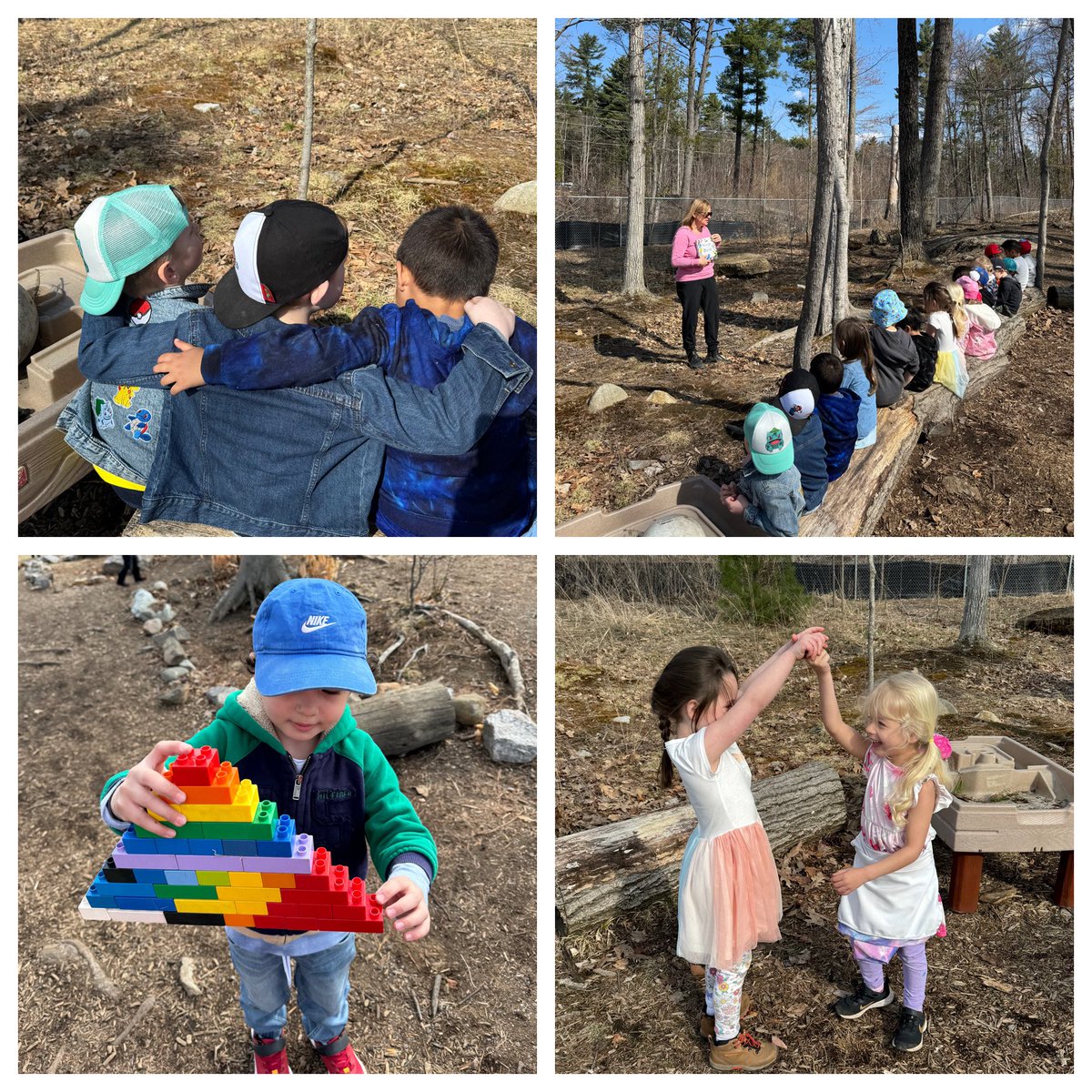 Outdoor learning highlights! We’re enjoying all the fun in the sun! ☀️ @StIsabelOCSB @birch_kinders