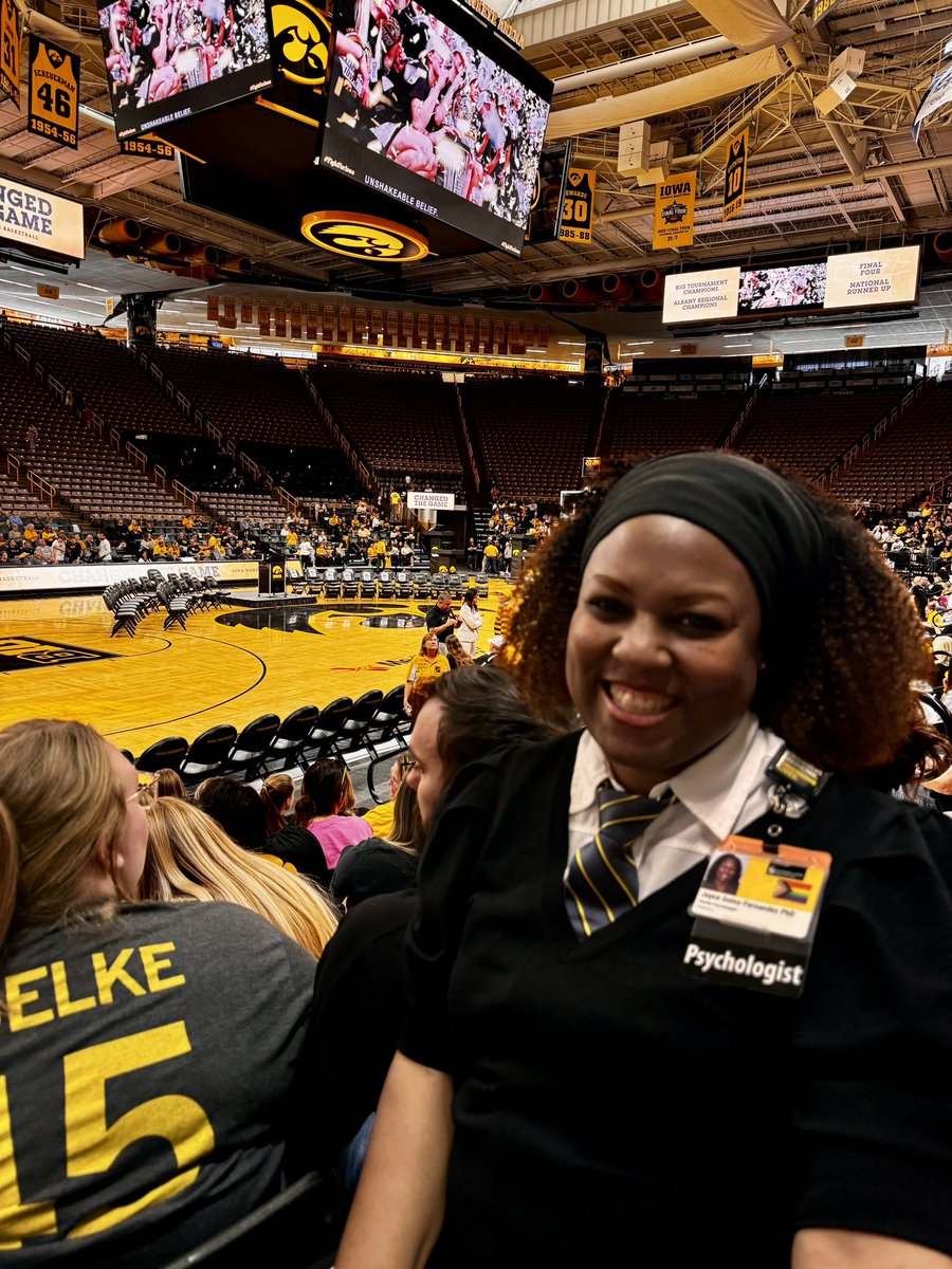 Ready to cheer on the Iowa Women’s Basketball Team! #FightForIowa 
#GoHawks