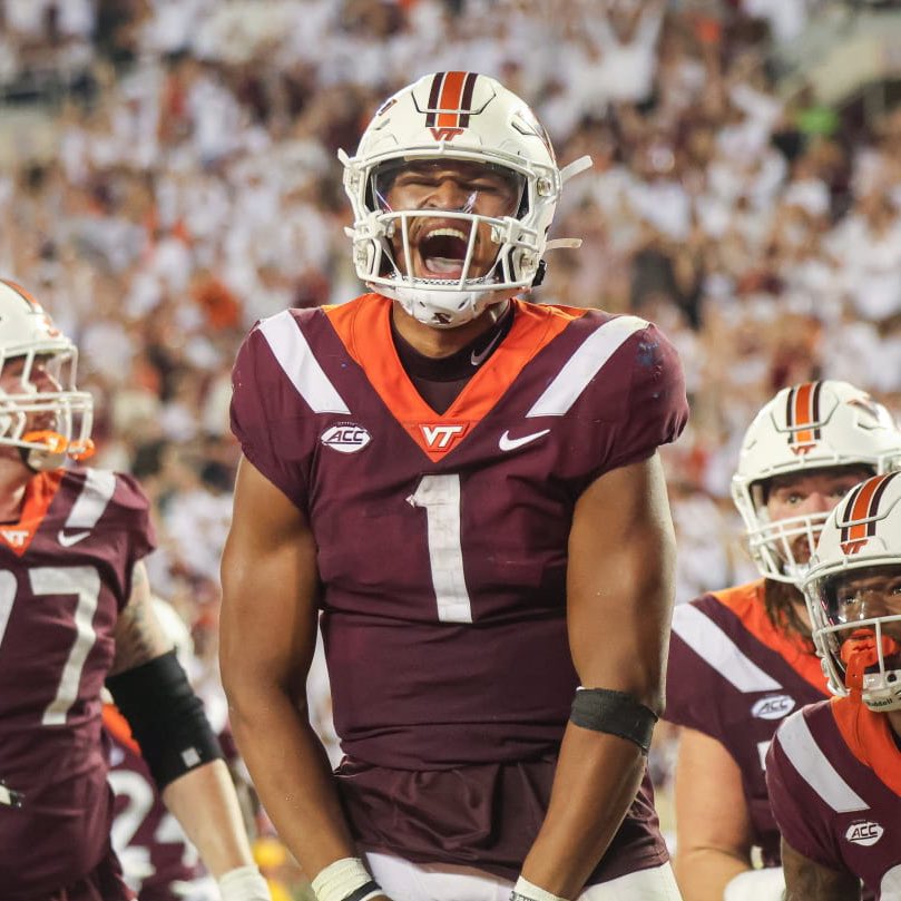 CFBReport's tweet photo. The Most Underrated College Football Team Going Into Next Year:

The Virginia Tech Hokies.

• 1st in Returning Production (86%)
• 95% Returning on Offense
• 77% Returning on Defense
• 8/11 Offensive Starters are Seniors
• 10/11 Defensive Starters are Seniors

Despite starting 1-3 in 2023, they would win the next 6 of 9 games, and close with a 7-6 record.

This is year 3 for Brent Pry and his squad, and hopes are at an all-time high in Blacksburg.