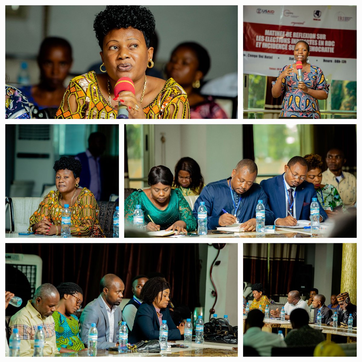 Ravie d'avoir participé à la journée de réflexion sur les élections indirectes en RDC et leur incidence sur la démocratie. 
Des recommandations ont été formulées dans l'espoir que des événements similaires sur les élections de manière générale soient organisées <a href="/ChantalFaida/">Passionée#RDC</a>