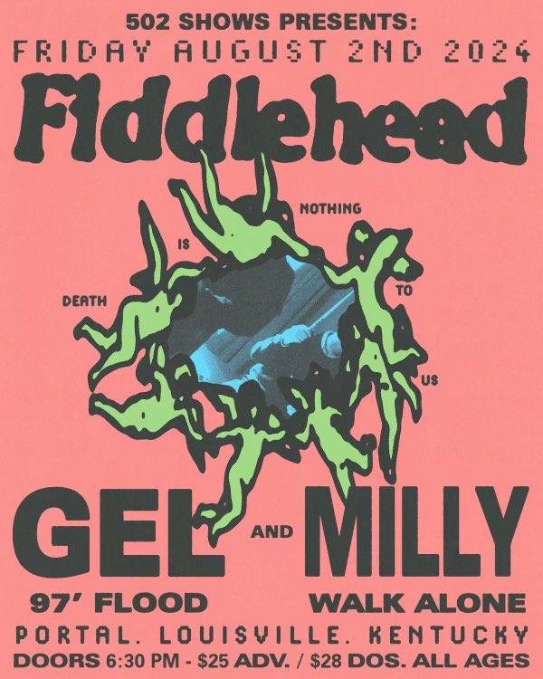 ‘97 Flood (@97floodky) on Twitter photo Extremely excited to announce we have been given the opportunity to open for <a href="/fiddleheadusa/">Fiddlehead</a> !
Tickets on sale Friday
New song on the 23rd
Link in bio Extremely excited to announce we have been given the opportunity to open for <a href="/fiddleheadusa/">Fiddlehead</a> !
Tickets on sale Friday
New song on the 23rd
Link in bio