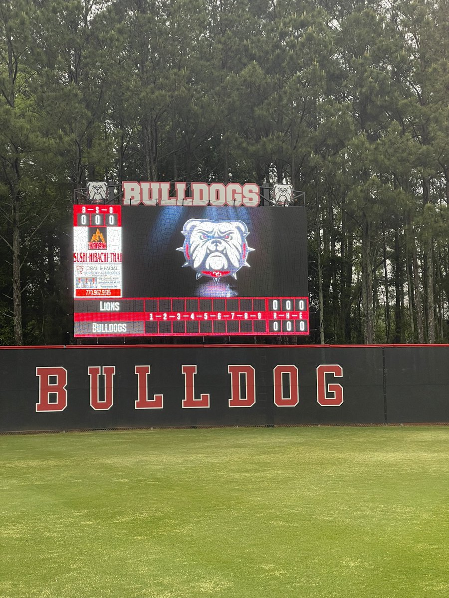 Thank you @NGHSAthletics, Matt Champitto, and staff for the partnership. This 16x29, 10mm baseball project is a true show stopper at North Gwinnett High School @GADACOACHES