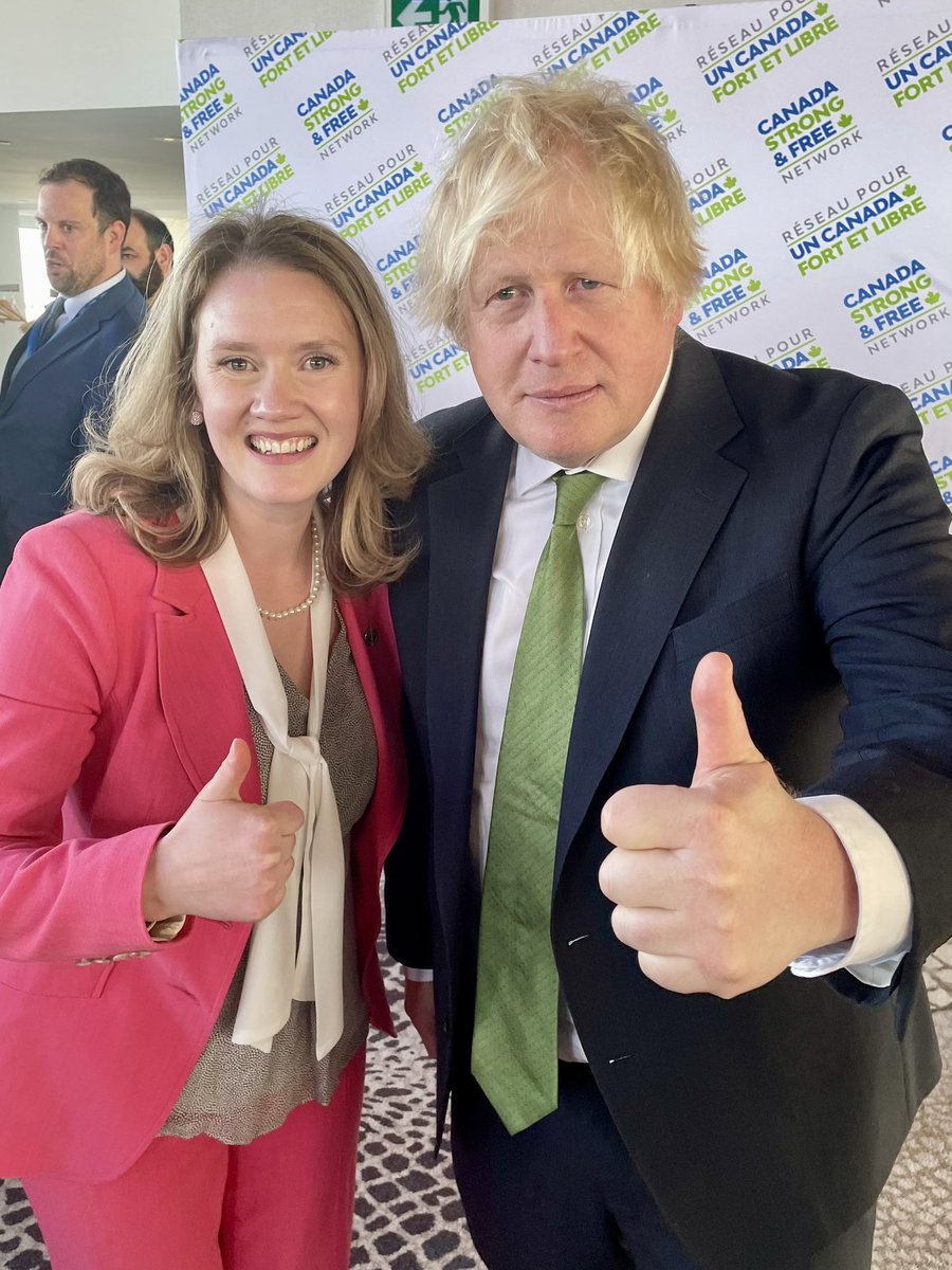 Great opportunity to meet former British Prime Minister Rt Hon Boris Johnson ahead of his address at @canstrongfree. He delivered a powerful message regarding the importance of supporting Ukraine and making sure they are able to defeat Russia. 
#csfn24 #leadingwithconviction