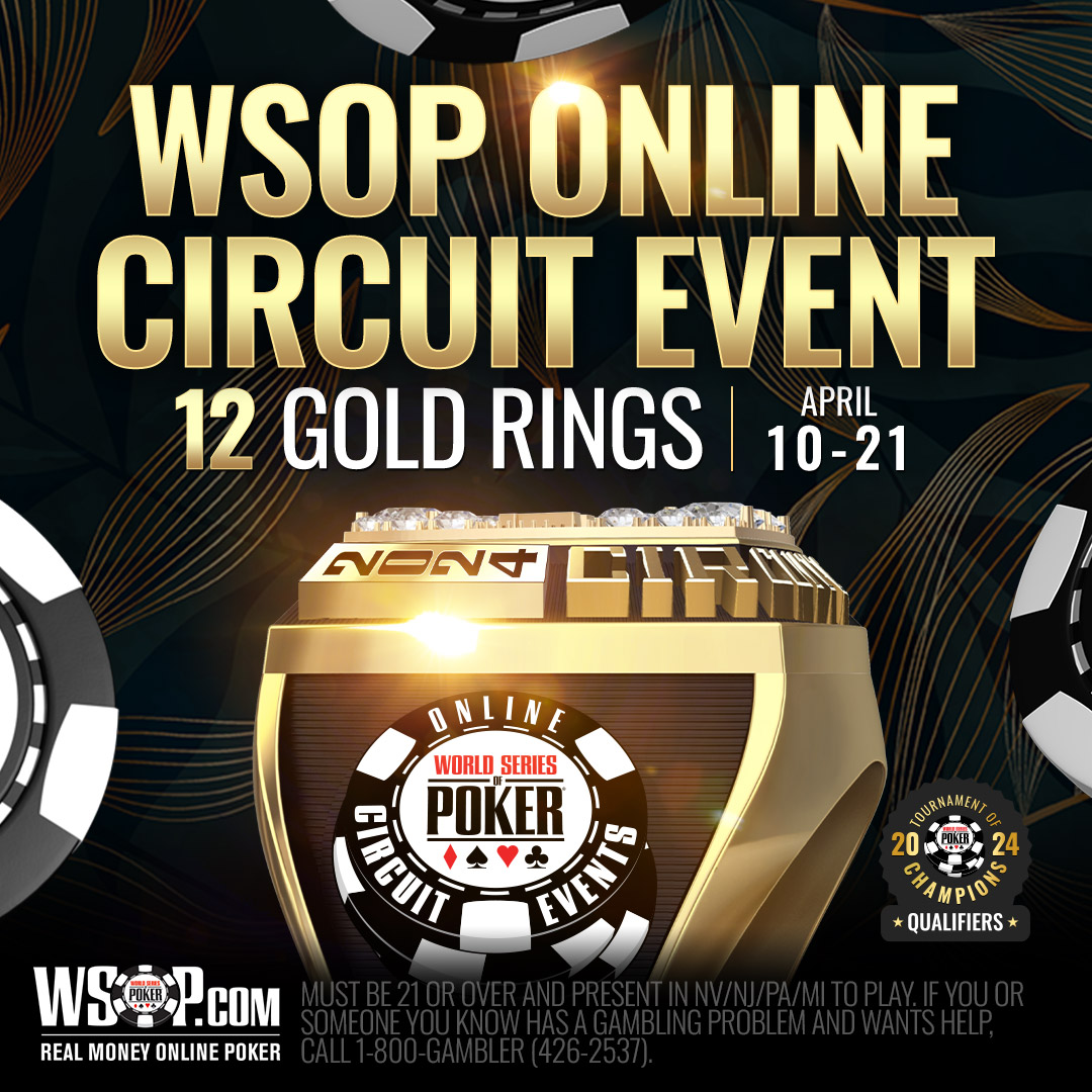 Online Circuit Events kick off TONIGHT🤤👇 NV/NJ: ⏰ 4pm PT/ 7pm ET 💰 $215 buy-in, $50,000 Guaranteed PA & MI: ⏰ 7pm ET 💰 $215 buy-in, $20,000 Guaranteed