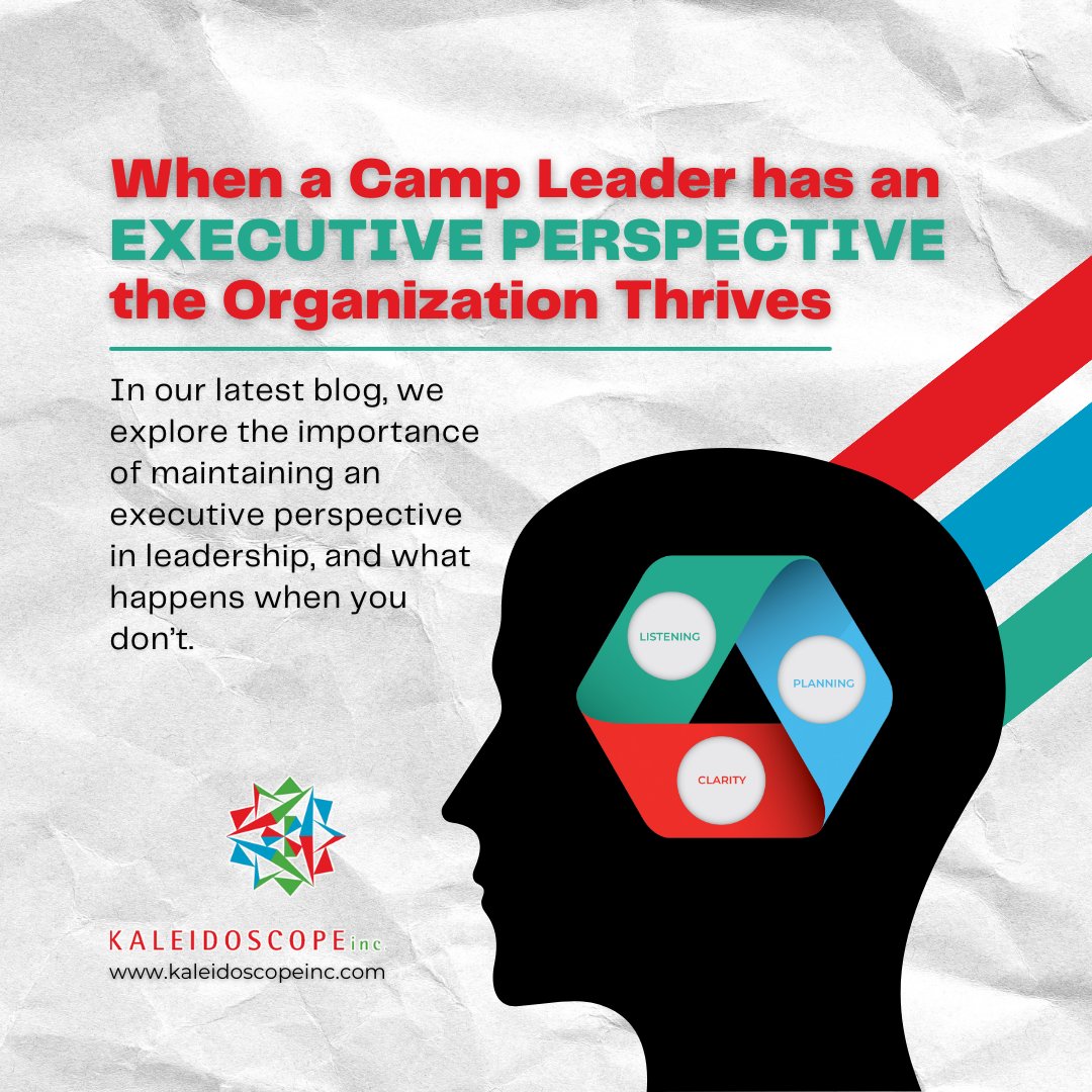 In our latest blog, we explore the importance of maintaining an executive perspective in leadership, and what happens when you don’t.

Check it out here: bit.ly/3J2RNqW  

#camp #campprofessional #leadership #direction