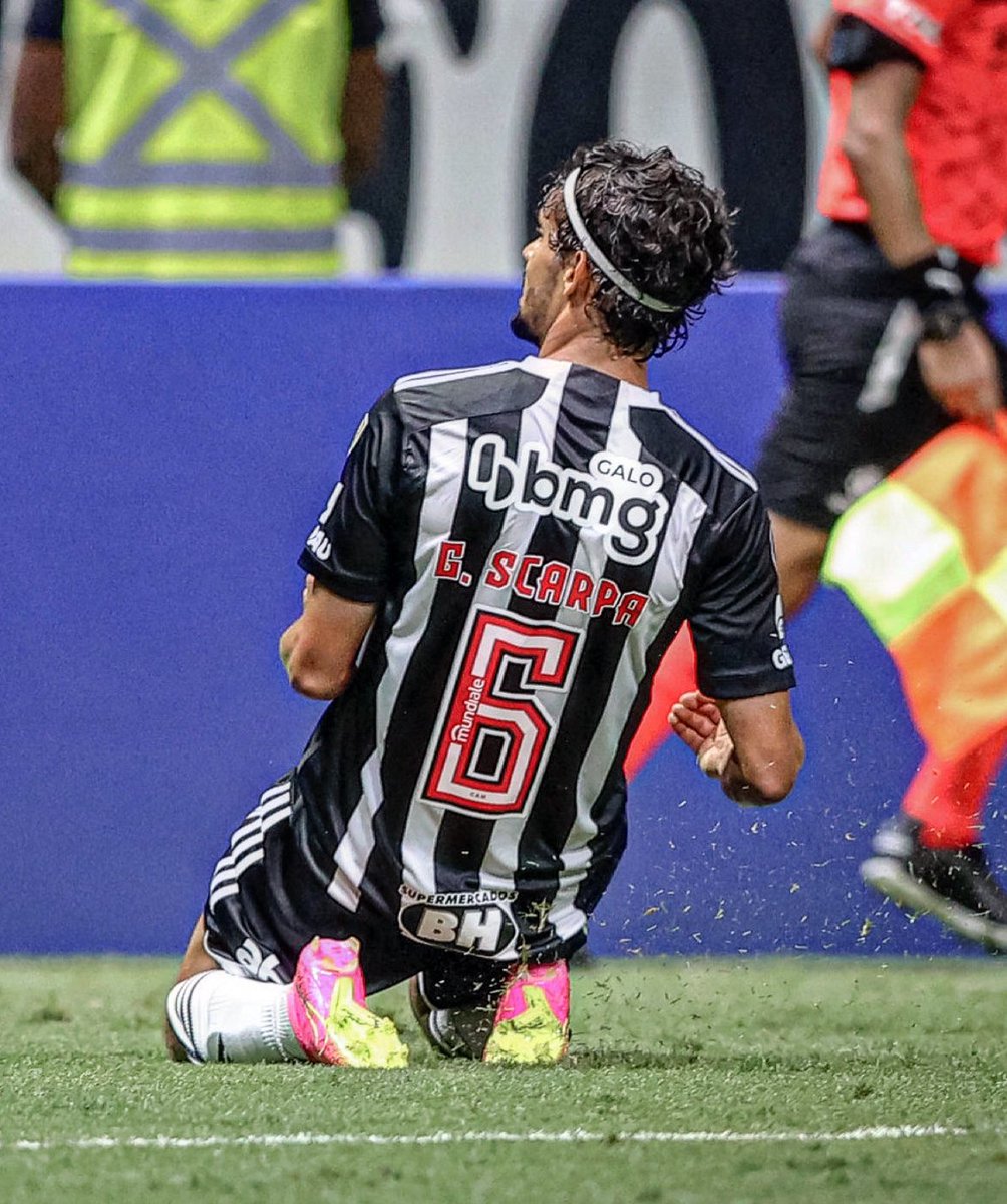 🏆 O primeiro gol de Libertadores na Arena MRV é dele: GUSTAVO SCARPA. 🥶 📸 Pedro Souza | Flickr Atlético