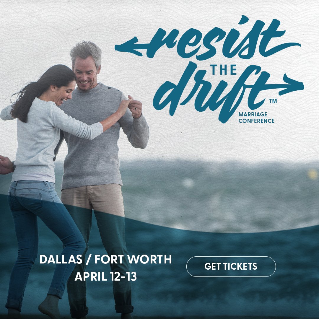 Reignite magic in your marriage at Resist the Drift! Join for a weekend of love, laughter & expert advice from Dr. Greg & Erin Smalley. Unlock the potential of your relationship—Register for #ResistTheDrift by @FocusFamily April 12-13 @mycrosscity ➡️ 660amtheanswer.com/quick-links/re…