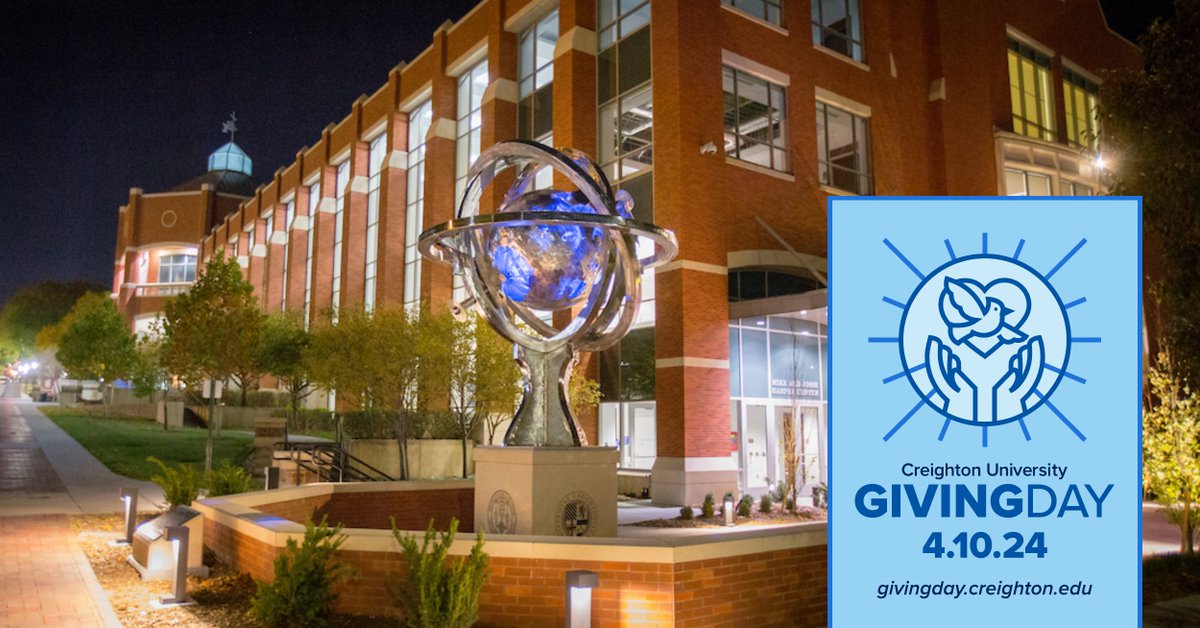 Giving Day has only 6️⃣ hours left! Have you made your gift to one of the Heider College of Business causes? Gifts of all sizes are encouraged. #JaysGive Make a gift ➡️ givingday.creighton.edu/pages/heider-c…