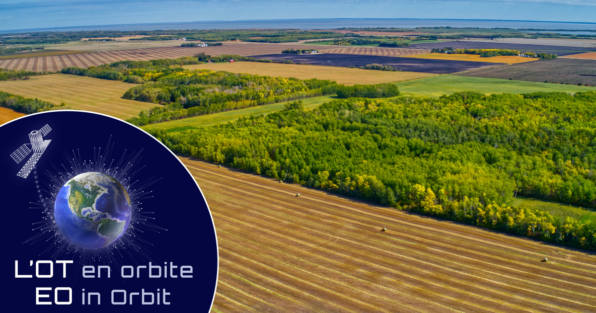 A webinar in the EO in Orbit series will be held April, 17. Presentations will focus on scientific developments in the field of Earth observation (EO) and croplands. 🌎 Info: asc-csa.gc.ca/eng/events/202…