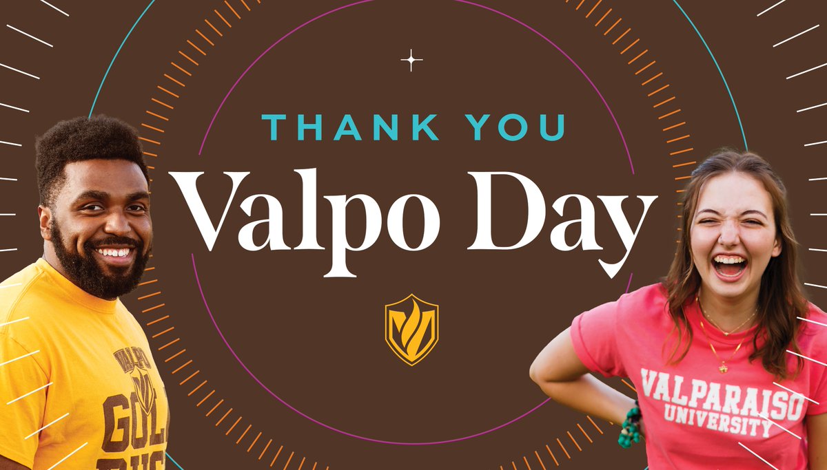 Thank you @ValpoAlumni, Beacons, friends, and torchbearers for lighting the path forward this Valpo Day 🤎 💛 (Can't you tell we’re #ProudToBeValpo? 😉) Get the recap at valpo.edu/valpoday!