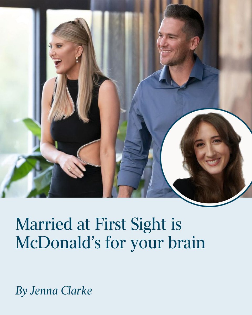 Death, taxes and an inability to look away at strangers marry each other on reality TV are three certainties in life as a closet lover of Married At First Sight, the most successful franchise to come out of Nine since the cricket world series. Read on: bit.ly/3xGNjU8