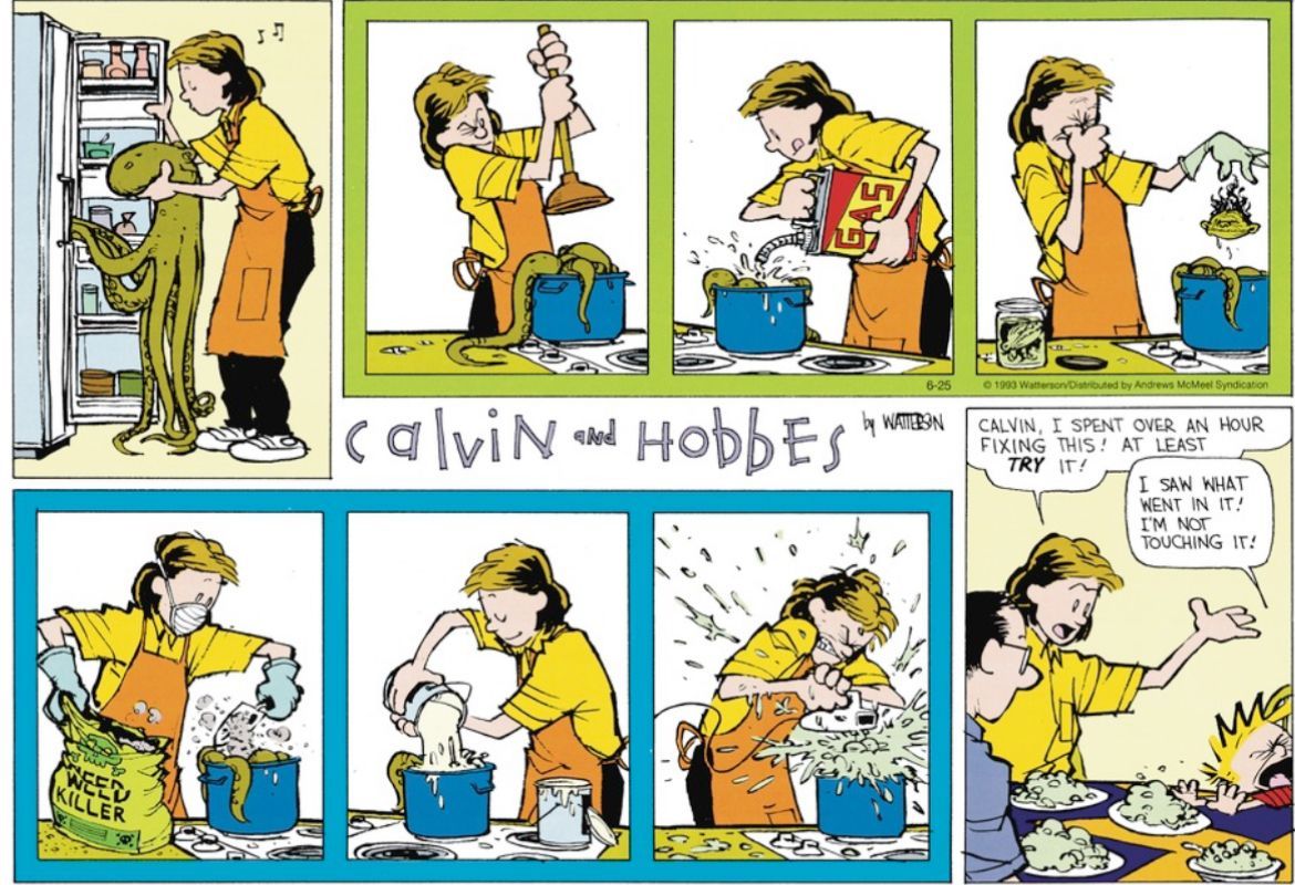 🤮 #CalvinandHobbes