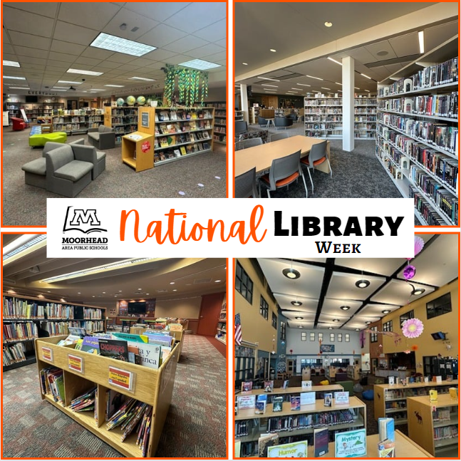 MAPS would like to give a big shoutout to all the incredible media centers across the district as we celebrate #NationalLibraryWeek ! 📚#OnceASpudAlwaysASpud