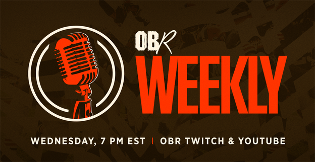 IT'S GO TIME!!! It's time to talk Browns with the OBR's Fred Greetham and Barry McBride on the always spectacular OBR Weekly. Tune in here: YOUTUBE: youtube.com/watch?v=F-01ks… TWITCH: twitch.tv/theobr_browns #DawgPound #ClevelandBrowns