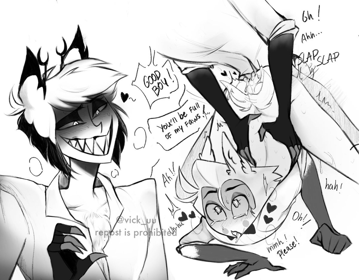 Get pregnant! / deer! Lucifer AU (i’m tired)
#radioapplefanart #radioapple #AlastorHazbinHotel #LuciferMorningstar #appleradio