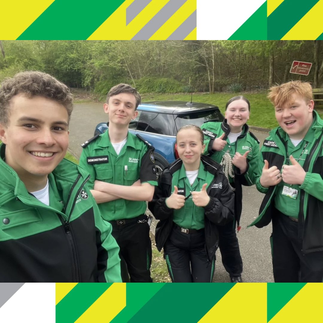 🌟Cadet Leadership 1🌟

Last weekend 25 Cadets from across the East Midlands Region passed their CL1 course! 

Thank you to the adult and NCO team who made the weekend possible!!

#SJAYouth #YoungLeaders #YoungPeople #StJohnYouth #StJohnAmbulance
