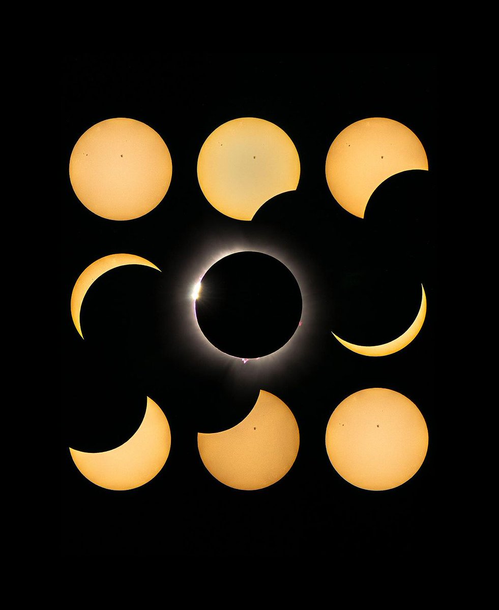 The total #SolarEclipse overshadowed just about everything in North America on Monday (pun intended 😉), which led to some amazing photos of this rare celestial event 🌑 Use #AllTrails to find your next adventure! bit.ly/3Ti7zld 📸 @mattgiesting 📍Rangeley, Maine