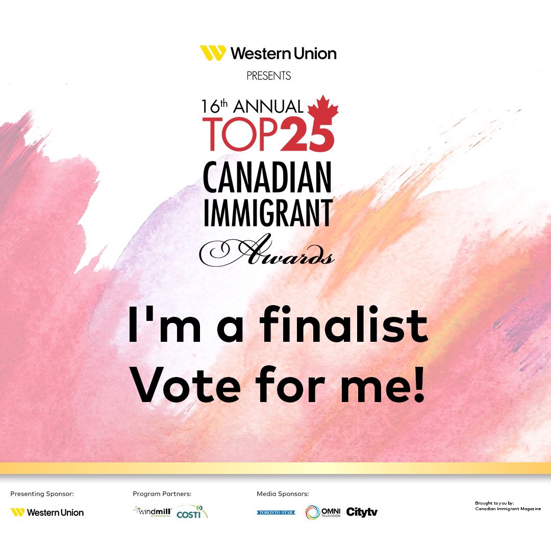 Our very own #CBNA Leader @AOnwudegwu is up for the Top 25 Canadian Immigrant Awards 2024 by @Canimmigrant and @WesternUnion! Please vote for her at canadianimmigrant.ca/top25 #inspiring #cdnimm #Nurses #CBNA #Top25