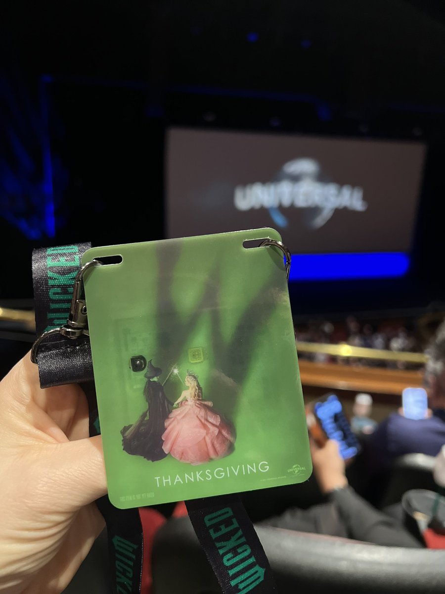 Universal is going all in on #Wicked for its #CinemaCon presentation