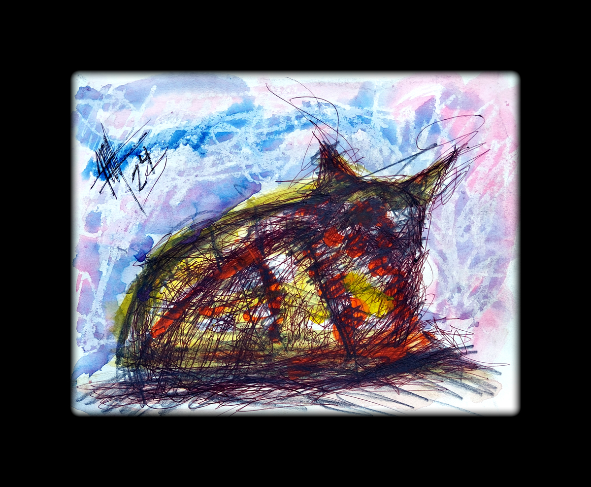 'Tarde de calor'
24x32 cm
Mixta sobre papel
#marcoyah #beautiful_artshare #dibujo #drawing #painting #oilonpaper #diseñografico #graphicdesign #artistamexicano #pintormexicano #catlover