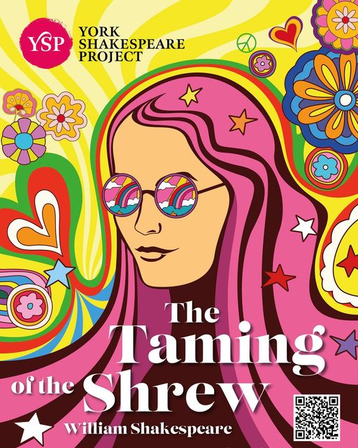 Have you got your tickets to see York Shakespeare Project's 1970-set production of 'The Taming of the Shrew'? (23rd-28th April). Kate was born to be wild. She wants a voice of her own. The Times are a’Changin’ and the old order is dead. Or is it? Tickets: tickets.41monkgate.co.uk
