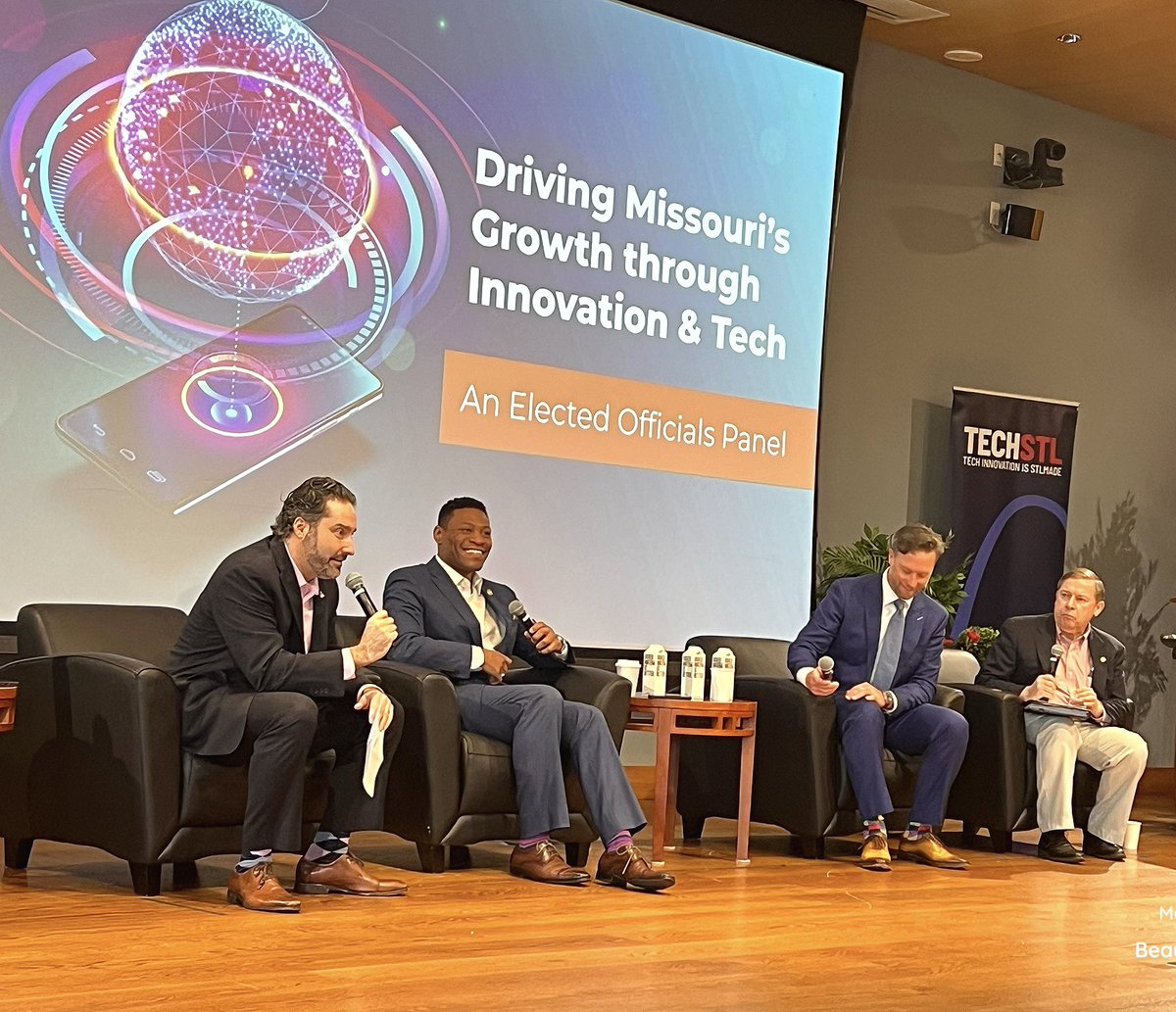 kieranblanks's tweet image. A few more moments from our “Workforce Innovation: 2024 Trends &amp;amp; Models Summit” yesterday, and Monday’s panel with our legislators #STLTechWeek 

cc: @CortexSTL @CompTIA @wwt_inc @wecyberup @MissouriState @MissouriChamber @launchcode @PerScholas @TechSTLmo