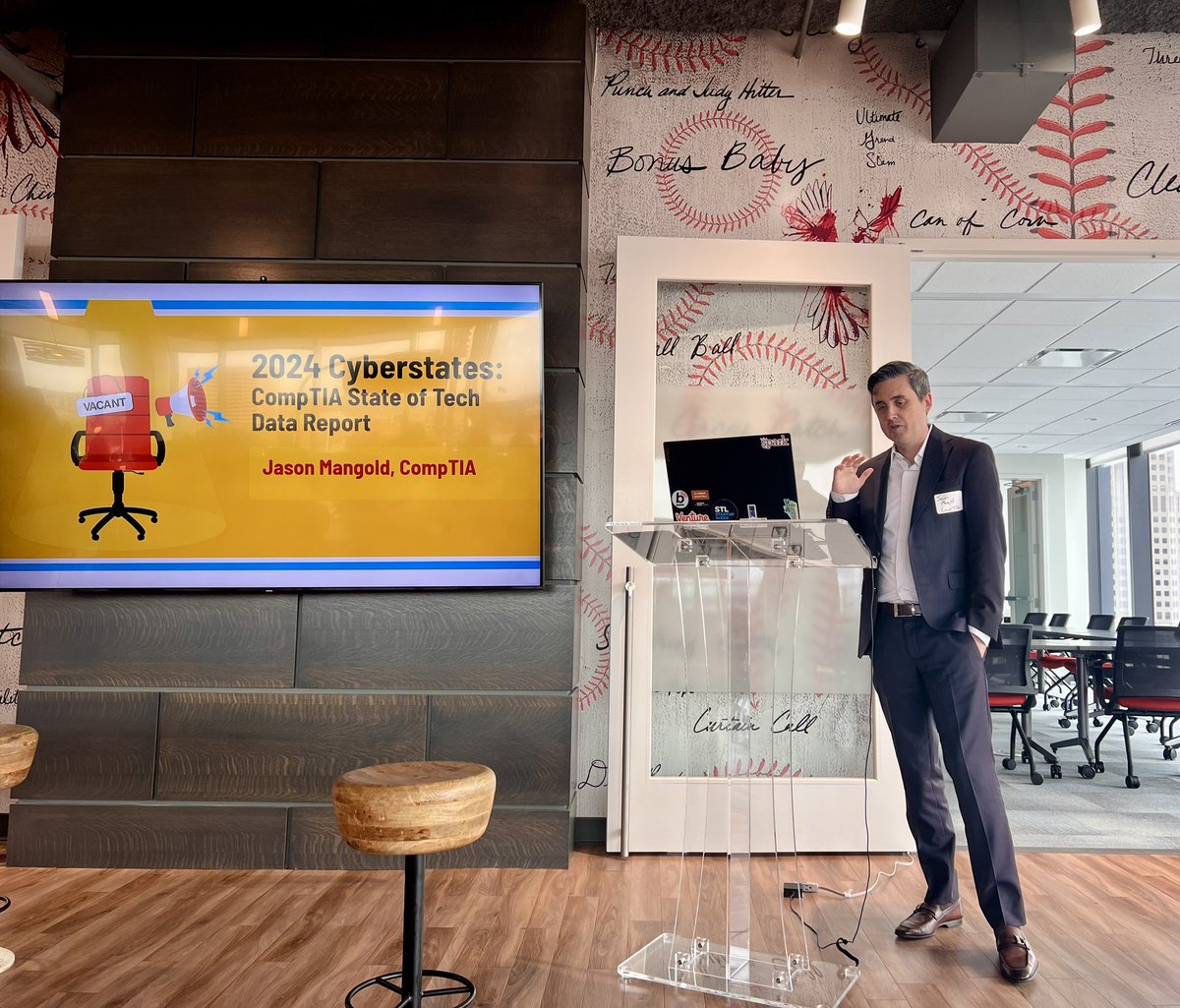 kieranblanks's tweet image. A few more moments from our “Workforce Innovation: 2024 Trends &amp;amp; Models Summit” yesterday, and Monday’s panel with our legislators #STLTechWeek 

cc: @CortexSTL @CompTIA @wwt_inc @wecyberup @MissouriState @MissouriChamber @launchcode @PerScholas @TechSTLmo