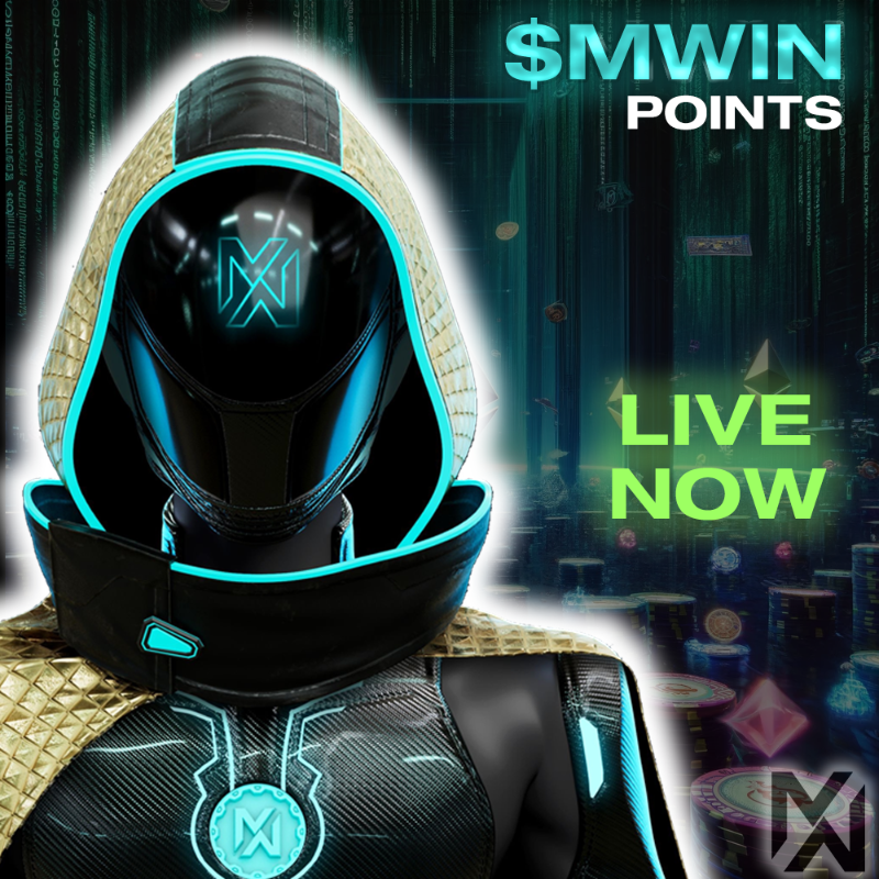 MetaWin's tweet photo. $MWIN Points are here.  Your loyalty will be rewarded! 

Gain points on every competition entry! 🧑‍🌾