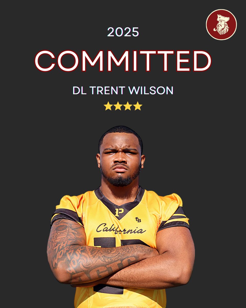 BOOM! 2025 DL Trent Wilson has committed to the #Sooners.