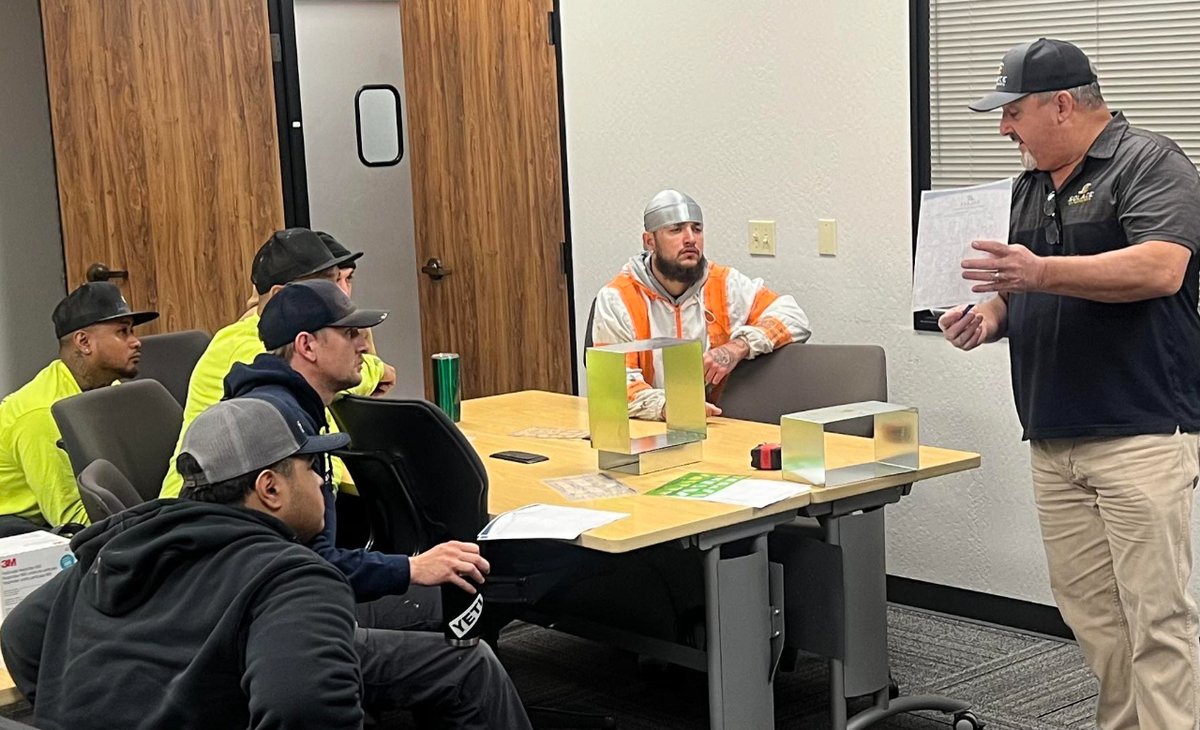 Our construction team participated in a metal drawing workshop this morning, demonstrating their commitment to continuous learning and excellence in customer service. #SolaceEnterprises #collaborating #customerservice #workfamily info@solace-ent.com