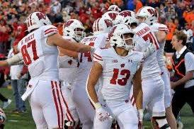 After a great talk with @NateLetton I am blessed to say I have received my 20th Division 1 offer from Wisconsin!!! @BadgerFootball @GALancerAD @GALancerFB @GALancerS_C @CoachTomKaufman @Rivals @247Sports @Mark__Porter @AllenTrieu @GregSmithRivals