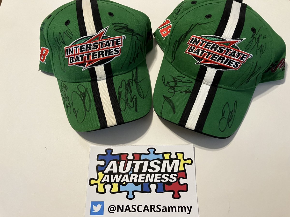 It’s #AutismAwarenessMonth #Giveaway Time!👍🏻🧩🏁 Thanks to the support of @Bolg5, for the #Autism community, I’m giving away 2 ✍🏻 @interstatebatts @JoeGibbsRacing hats. To enter: Follow, Repost, Tag some friends Must use #AutismAwarenessMonth Winner announced April 30th.