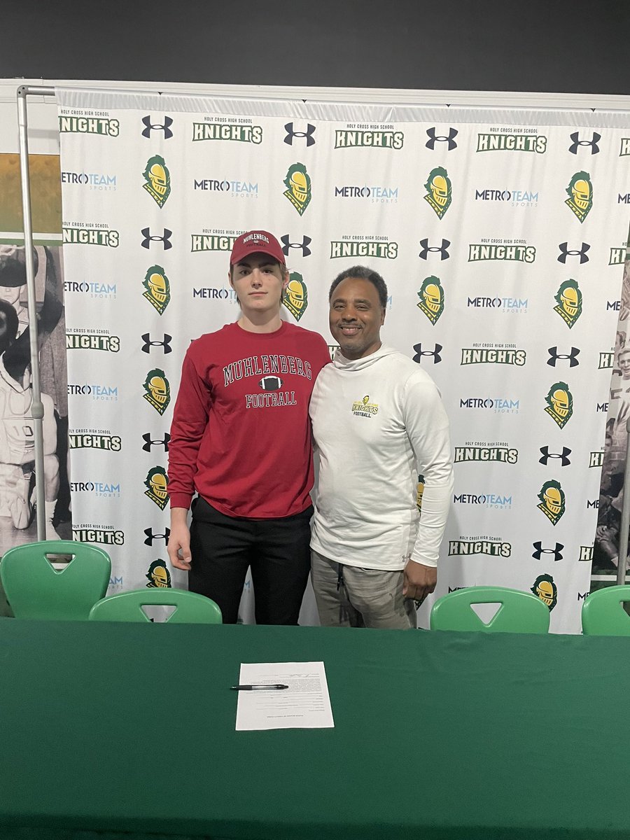 Congratulations to Senior Nick Servidio who signed his letter of intent to attend Muhlenberg College to play Football. Nick is a true Scholar Athlete.