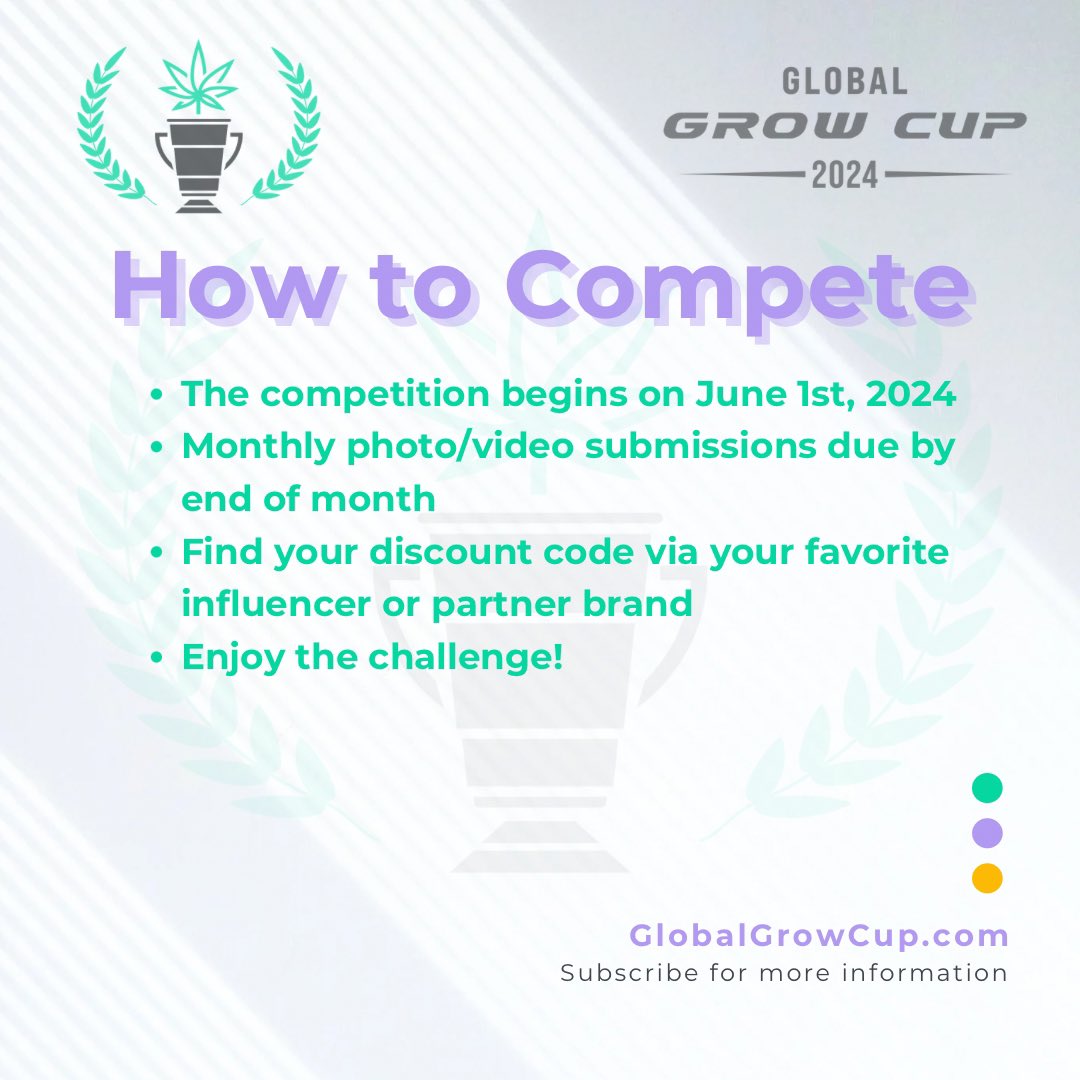 Wondering how you can compete in the Global Grow Cup 2024? Head to our official website for important updates and comprehensive rules 💚 #ggc2024 #globalgrowcup