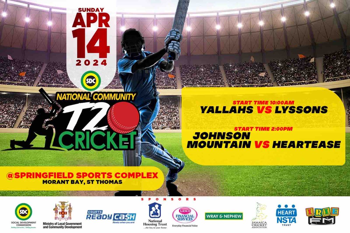 🏏 Join us this Sunday in St. Thomas for an electrifying start to the SDC Cricket Competition! 🎉 The HEART/NSTA Trust parish office will be there, scouting talent and showcasing our top-notch products and services. Don’t miss out on the action! 🔥  #RecruitmentDrive #HEART