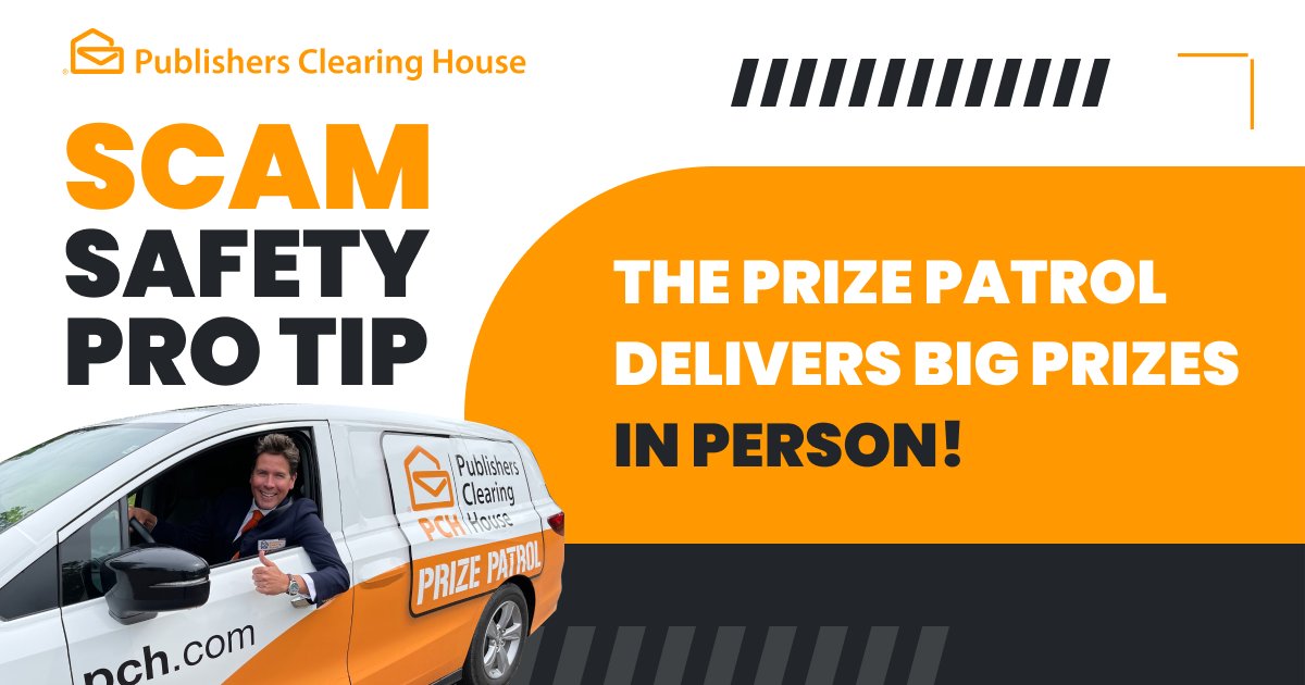 📵 PCH will never call or message you ahead of time if you win (we love the surprise too much! 🥳). If you get a call saying you’ve won a prize, don’t be fooled! 😡 Report it here: bit.ly/49vvrZN