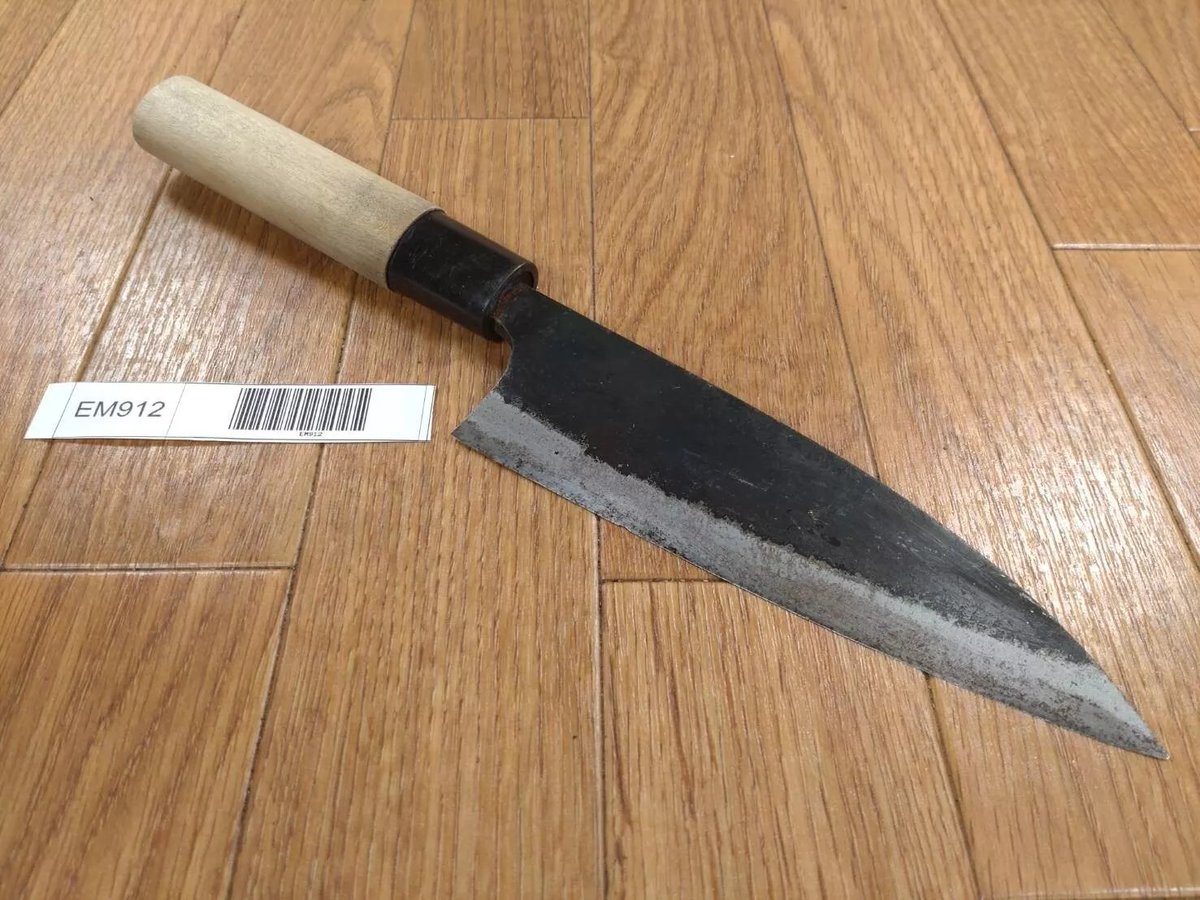 Japanese Chef's Kitchen Knife SANTOKU Vintage from Japan for All 153/287mm EM912
ebay.com/itm/2355149685…
#Japanesechefknife #cutlery #blades #chefknife #kitchenknife #customknife #handmadeknife #knifelife #KnifeCollection #KitchenKnives #FYP #fypシ #fypシviral