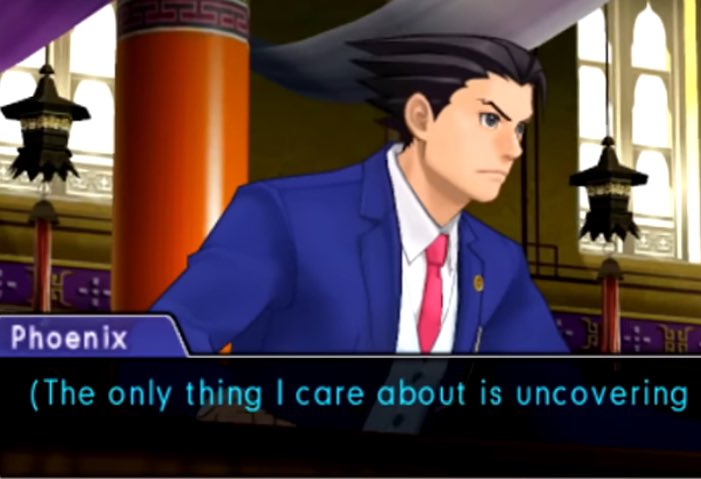 @lucahjin @Lost_CapriSun Please take this peace offering Lucah! Don’t worry! You’re why I like the Phoenix Wright series!