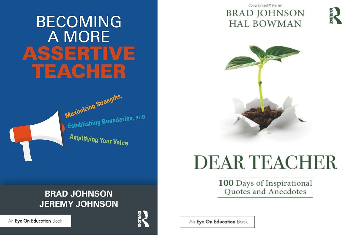 Principals, Looking for uplifting and empowering books for Teacher Appreciation Week gifts? Message me for information on getting up to 40% off bulk purchases. amazon.com/dp/0367622211 amazon.com/Becoming-More-…