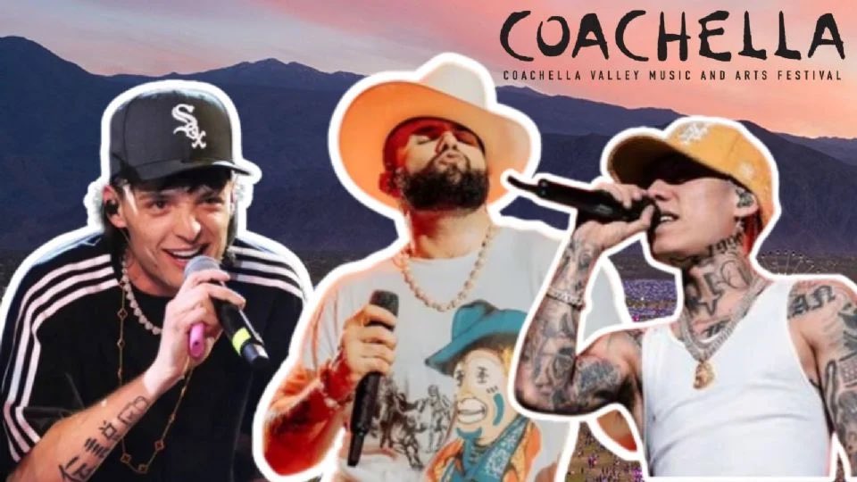 Horarios #Coachella 2024 🇲🇽 Viernes 12 y 19 de abril •#PesoPluma: 9:05 pm •Son Rompe Pera: 10:20 pm Sábado 13 y 20 de abril •Gilr Ultra: 2:55 pm •#SantaFeKlan: 4:45 pm •Kevin Kaarl: 10:25 pm Domingo 14 y 21 de abril •#CarinLeon: 5:25 pm •Latin Mafia: 7:06 pm