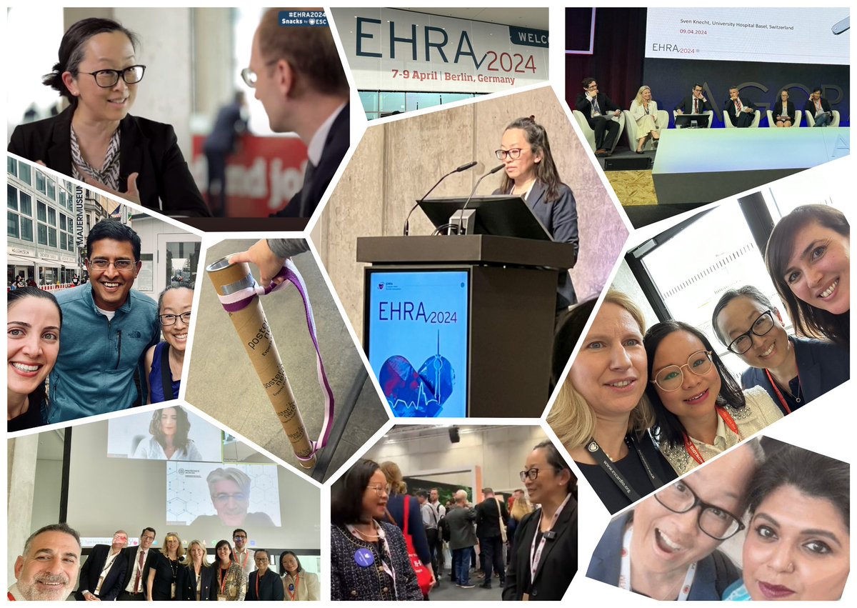 Really wonderful 3 days of science, global friendships & connections at #EHRA2024 Berlin - thank you for the opportunity! Safe travels and until next time 🤝🏼