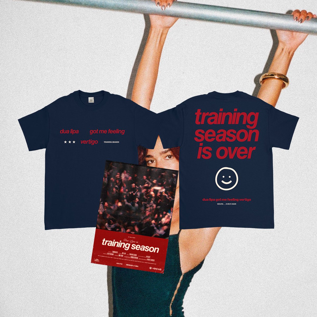 THE TRAINING SEASON IS OVER! 👀

e a nossa camiseta especial chegou com pôster pra lá de exclusivo em tamanho a3.

adquira a sua na pré-venda + loja.escutai.com/produtos/camis…