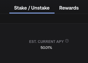 sFRAX is now at 50% APY! Frax is back to setting DeFi benchmark rates as always🫡 

Yield comes from revenue &amp; RWAs. Expect demand to stake, lend, &amp; integrate $FRAX to increase in the coming days as we continue to implement the Singularity Roadmap🚀
UI: app.frax.finance/sfrax/stake