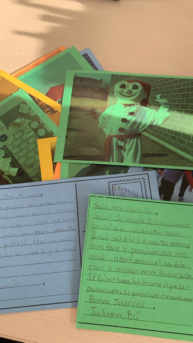 Loved getting these postcards from students. Just wish I knew where they came from😉

#carnavaldhiver #DCDSB #FSL #CoreFrench