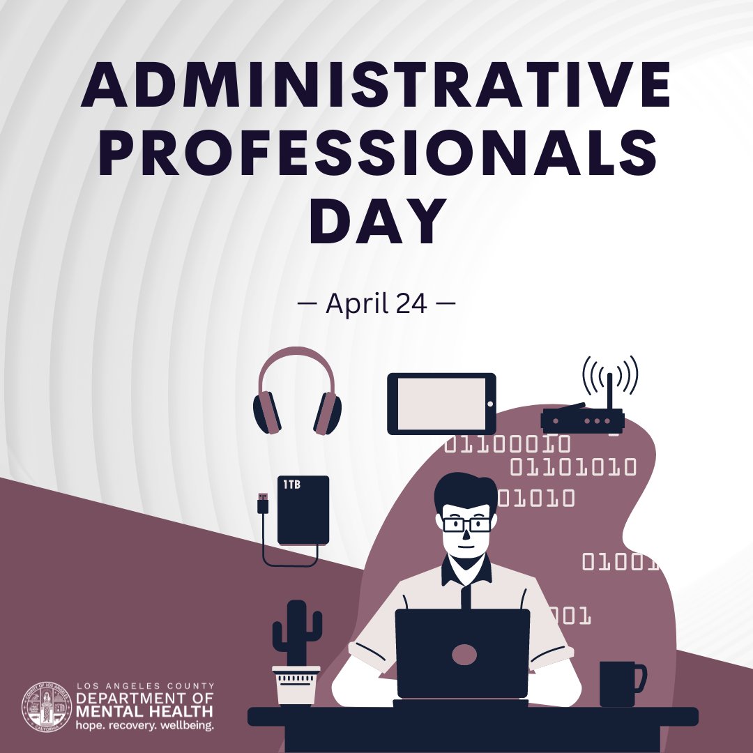 Today, we celebrate our incredible administrative professionals! Your hard work, organization, and dedication keep everything running smoothly. Thank you for all that you do! 🌟 #AdministrativeProfessionalsDay