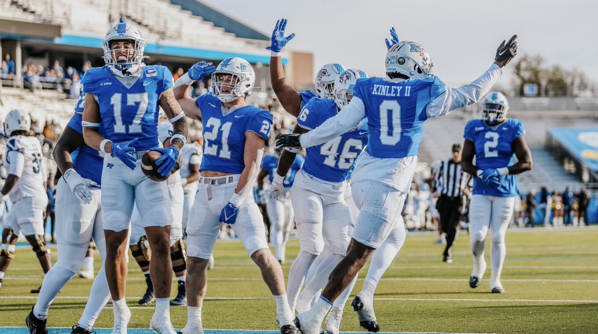 Very Excited to be back at @MT_FB again this weekend for their Spring Game!! Love the atmosphere and can’t wait to see the Team in action!! #BoroBuiltMiddleMade