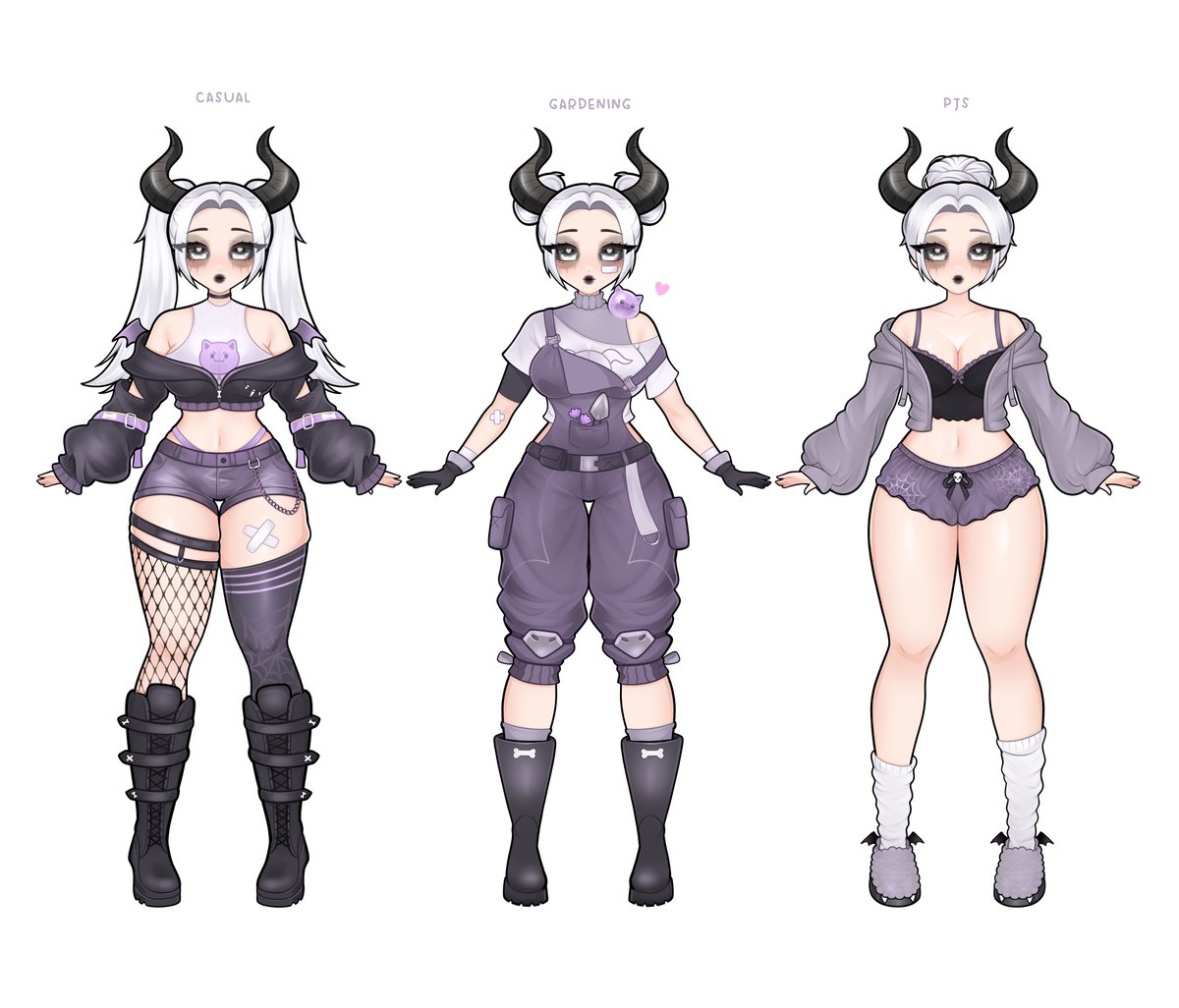Recent outfit designs for the wonderful @/MissItsyBlitzy🫣
